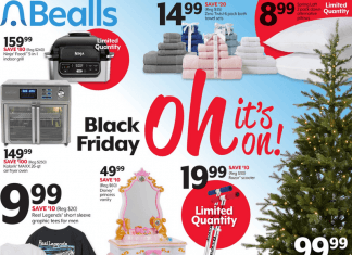Bealls Weekly Ad Nov 17 – Nov 24, 2021 (Black Friday Promotion Included)