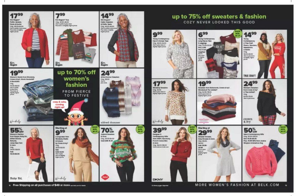 Belk Black Friday Ad Nov 19 Nov 27, 2021