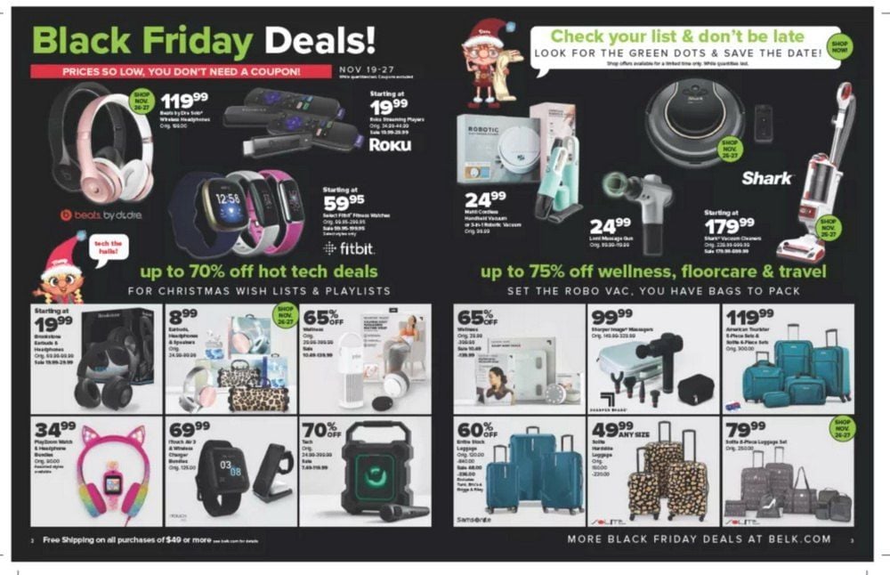 Belk Black Friday Ad Nov 19 Nov 27, 2021