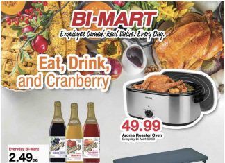 Bi-Mart Weekly Ad Nov 10 – Nov 24, 2021
