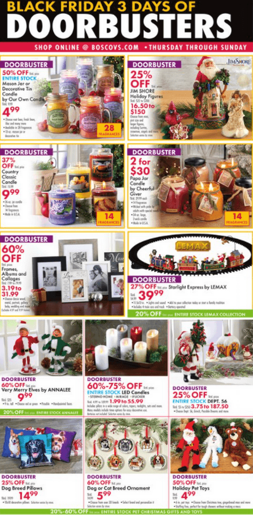 Boscov's Black Friday Ad Nov 25 Nov 28, 2021