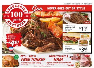 Brookshire Brothers Weekly Ad Nov 10 – Nov 16, 2021