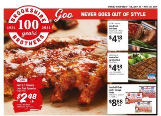 Brookshire Brothers Weekly Ad Nov 24 – Nov 30, 2021