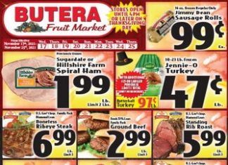 Butera Weekly Ad Nov 17 – Nov 25, 2021