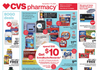 CVS Weekly Ad Nov 07 – Nov 13, 2021 (Christmas Sale Included)
