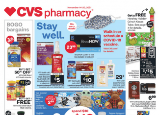 CVS Weekly Ad Nov 14 – Nov 20, 2021 (Christmas Sale Included)