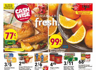 Cash Wise Weekly Ad Nov 17 – Nov 24, 2021