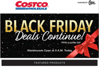 Costco Black Friday Sale Nov 26- Nov 28, 2021