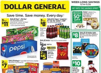 Dollar General Weekly Ad Nov 14 – Nov 20, 2021