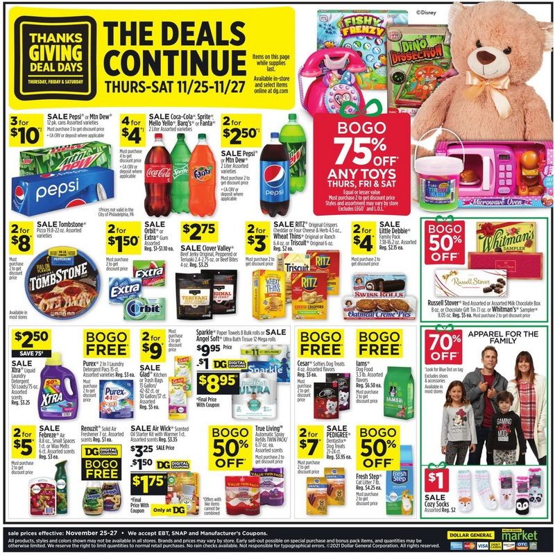 Dollar General Thanksgiving Ad 2024 Schedule Karol Martita