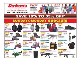 Dunham’s Sports Weekly Ad Nov 13 – Nov 18, 2021