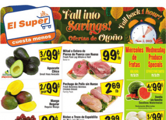 El Super Weekly Ad Nov 03 – Nov 09, 2021