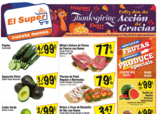 El Super Weekly Ad Nov 17 – Nov 23, 2021