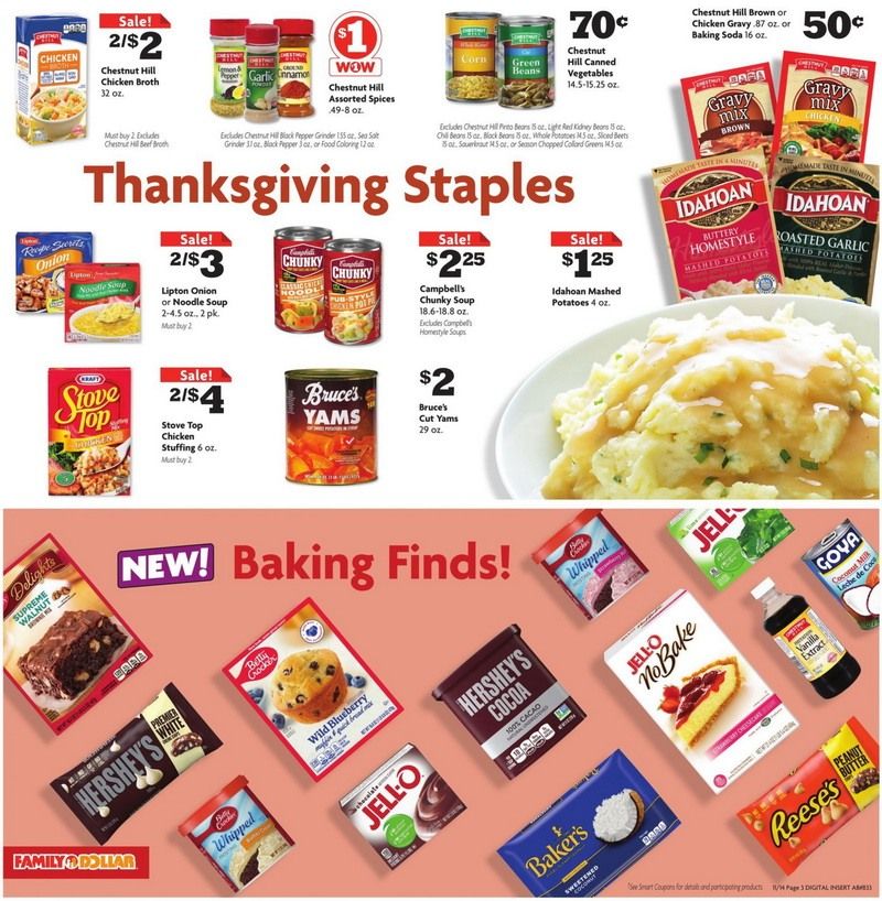 Family Dollar Weekly Ad Nov 14 Nov 20, 2021