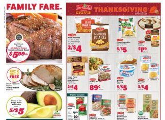 Family Fare Weekly Ad Nov 07 – Nov 13, 2021 (Thanksgiving Promotion Included)