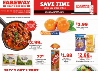 Fareway Weekly Ad Nov 02 – Nov 08, 2021