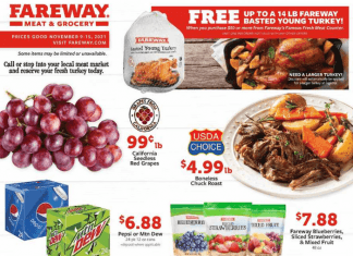 Fareway Weekly Ad Nov 09 – Nov 15, 2021