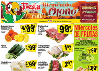 Fiesta Mart Weekly Ad Nov 10 – Nov 16, 2021