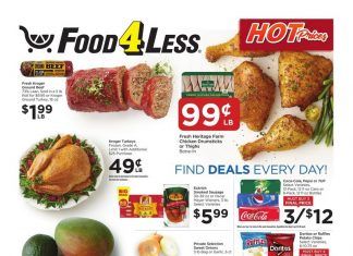 Food 4 Less Weekly Ad Nov 10 – Nov 16, 2021