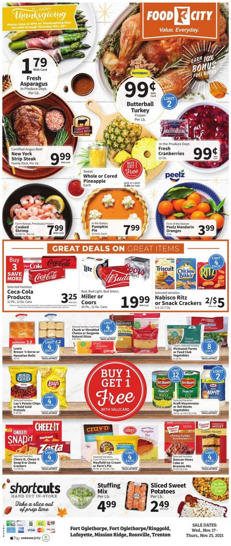 Food City Weekly Ad Nov 17 Nov 25, 2021
