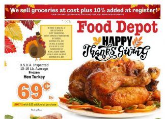 Food Depot Weekly Ad Nov 15 – Nov 28, 2021