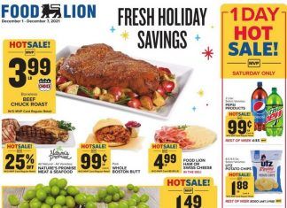 Food Lion Weekly Ad Dec 01 – Dec 07, 2021