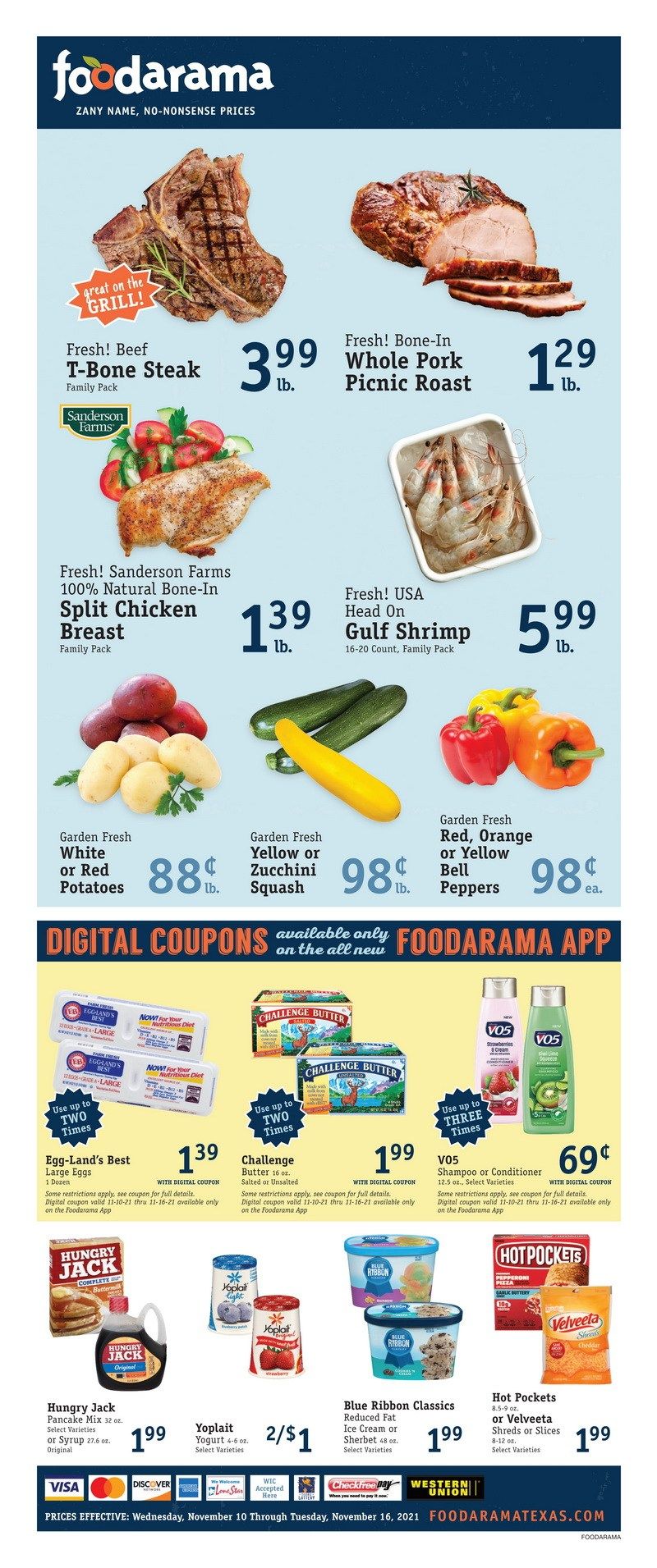 Foodarama Weekly Ad Nov 10 Nov 16, 2021