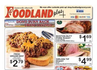 Foodland(US) Weekly Ad Nov 02 – Nov 08, 2021