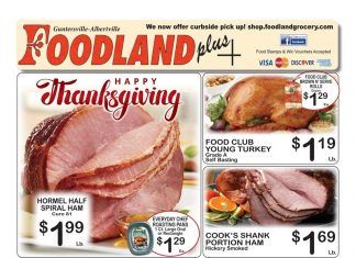 Foodland(US) Weekly Ad Nov 16 – Nov 22, 2021 (Thanksgiving Promotion Included)