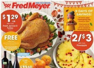 Fred Meyer Weekly Ad Nov 17 – Nov 25, 2021