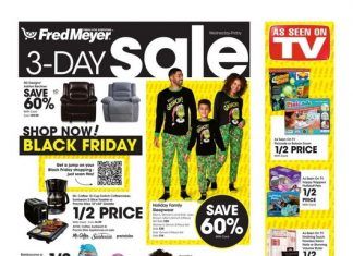Fred Meyer Early Black Friday Ad Nov 24 – Nov 26, 2021