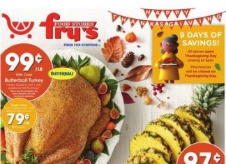 Fry’s Food Weekly Ad Nov 17 – Nov 25, 2021