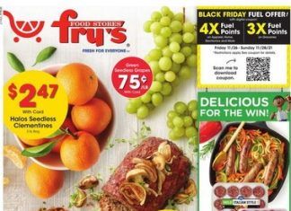 Fry’s Food Weekly Ad Nov 26 – Nov 30, 2021
