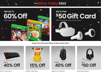 GameStop Black Friday Sale Nov 21 – Nov 27, 2021