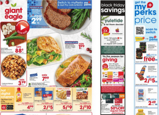 Giant Eagle Weekly Ad Nov 25 – Dec 01, 2021