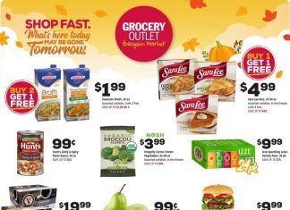 Grocery Outlet Weekly Ad Nov 03 – Nov 09, 2021
