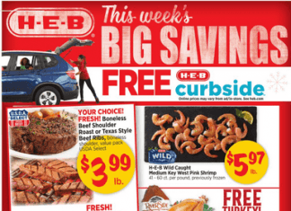 HEB Weekly Ad Nov 03 – Nov 09, 2021