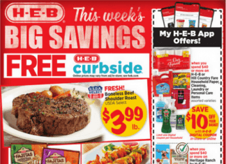 HEB Weekly Ad Nov 26 – Nov30, 2021