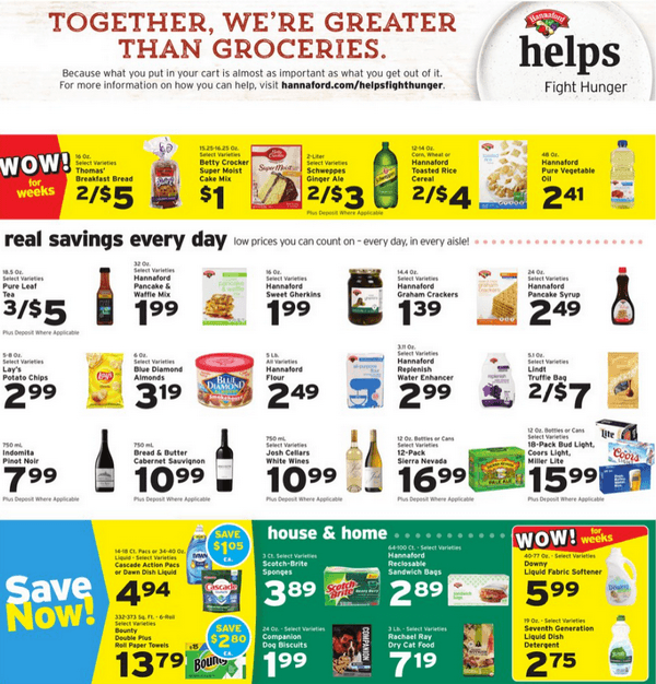 Hannaford Weekly Ad Nov 21 Nov 27, 2021 (Thanksgiving Promotion Included)