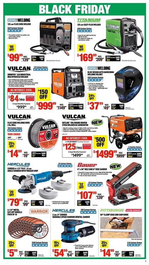 Harbor Freight Black Friday Sale Nov 22 Nov 29, 2021