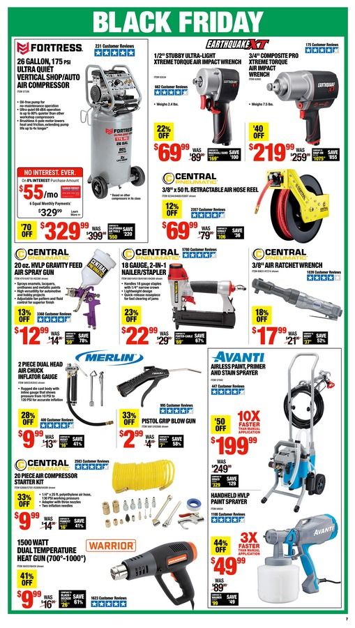 Harbor Freight Black Friday Sale Nov 22 Nov 29, 2021