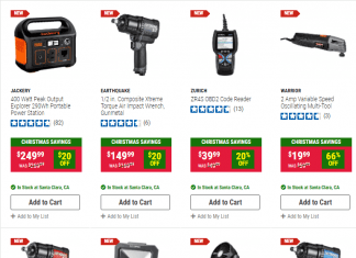 Harbor Freight Christmas Sale Nov 30 – Dec 16, 2021