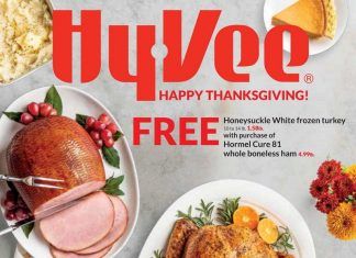 Hy-Vee Weekly Ad Nov 17 – Nov 25, 2021 (Thanksgiving Promotion Included)