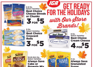 IGA Weekly Ad Nov 10 – Nov 16, 2021