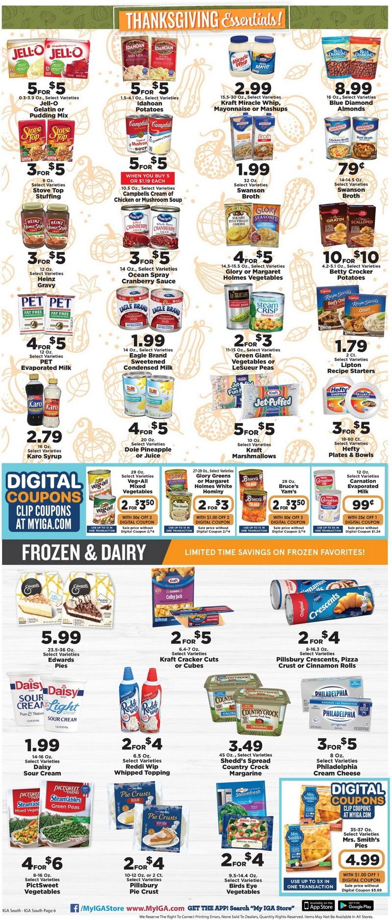IGA Weekly Ad Nov 17 Nov 30, 2021 (Thanksgiving Promotion Included)