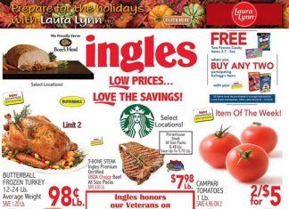 Ingles Weekly Ad Nov 10 – Nov 16, 2021