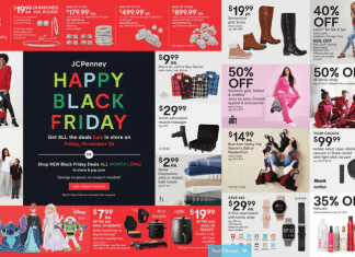 JCPenney Black Friday Ad Nov 19 – Nov 28, 2021