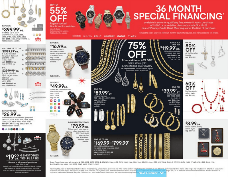 JCPenney Black Friday Ad Nov 19 Nov 28, 2021