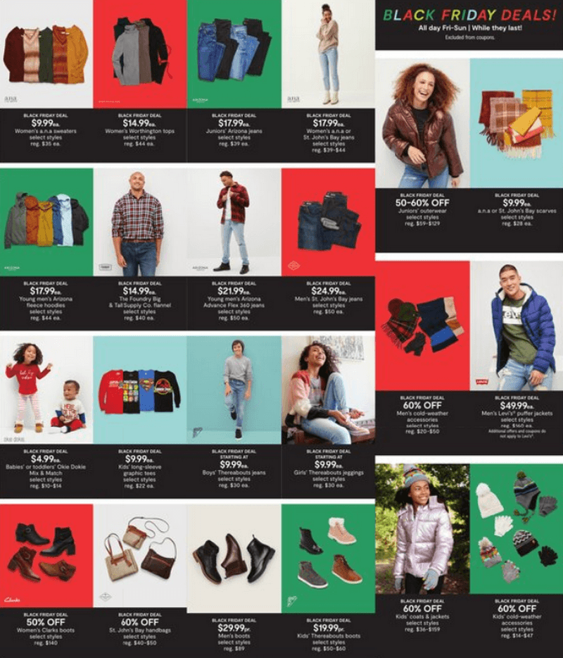 JCPenney Black Friday Ad Nov 05 Nov 07, 2021