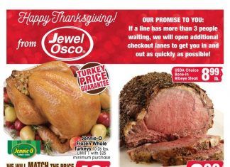 Jewel Osco Weekly Ad Nov 17 – Nov 25, 2021 (Thanks-for-Giving Promotion Included)
